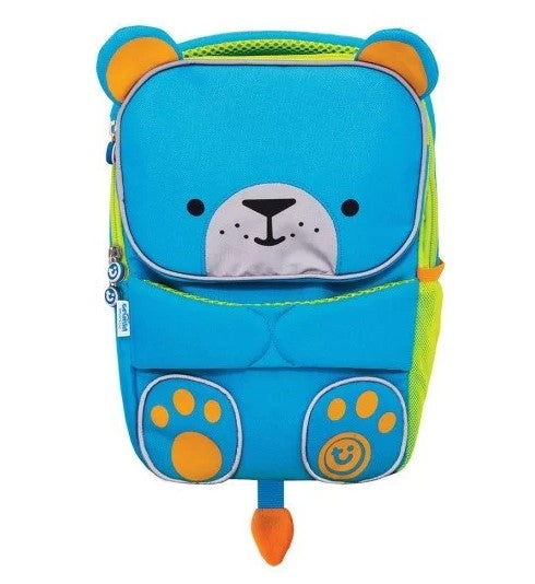 Trunki Забавна Детска Раница Мече - Син --- BebeMama