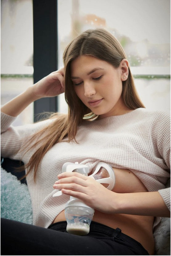 Pompă de sân manuală Flexzone +6 tampoane Vital Baby