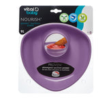 Farfurie pentru copii cu vid Purple Vital Baby