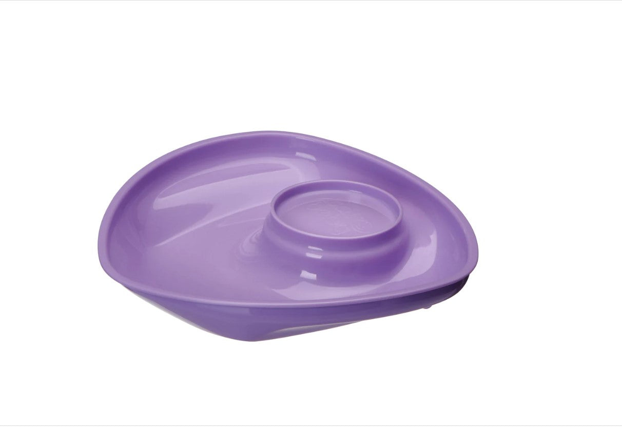 Farfurie pentru copii cu vid Purple Vital Baby