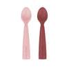 Minikoioi Scoopers Силиконова Лъжица - Pinky Pink/Velvet Rose --- BebeMama