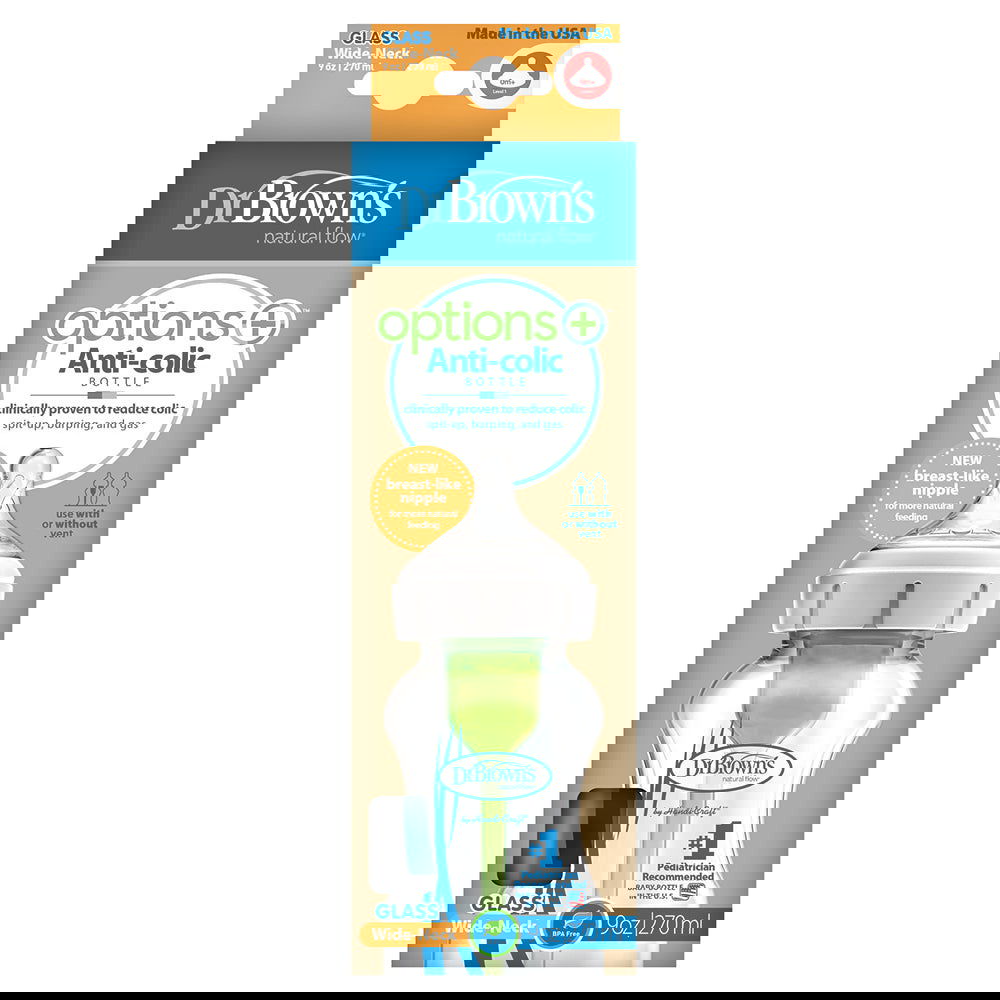 Wb91700-P4 Шише Стъклено Options+ 270 Мл --- BebeMama