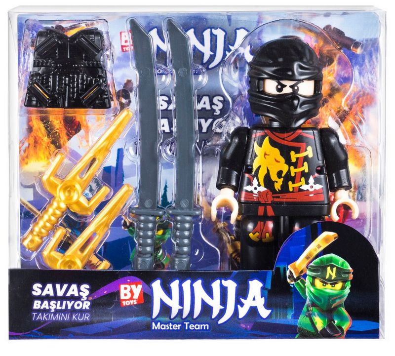 Нинджа С Подвижни Стави С Въоръжение 12X14X4