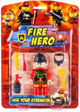 Пожарникар С Подвижни Стави С Обурудване На Картон 24X17X4