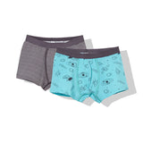 X052 Боксерки 2Бр. Planet Зелен-Сив 6Г --- BebeMama