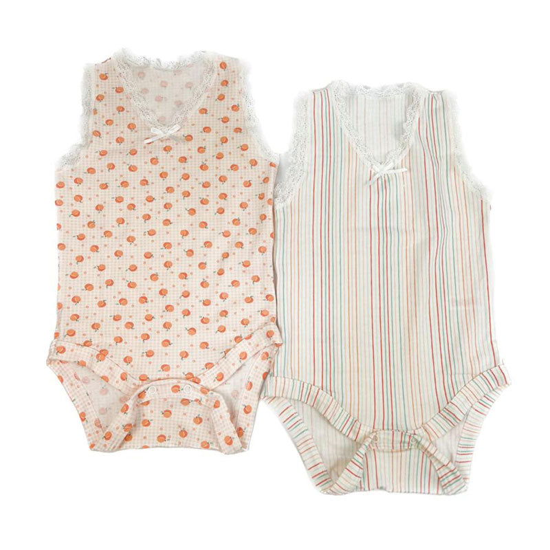 X064 Боди-Потник 2Бр. Umbrella Корал 98Cm --- BebeMama