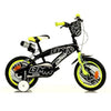 414Us-0403B Колело Bmx 14“ Black/Yellow --- BebeMama