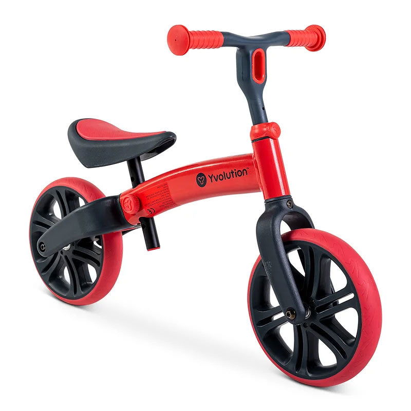 Yvolution Баланс Колело Velo Junior New Червен --- BebeMama