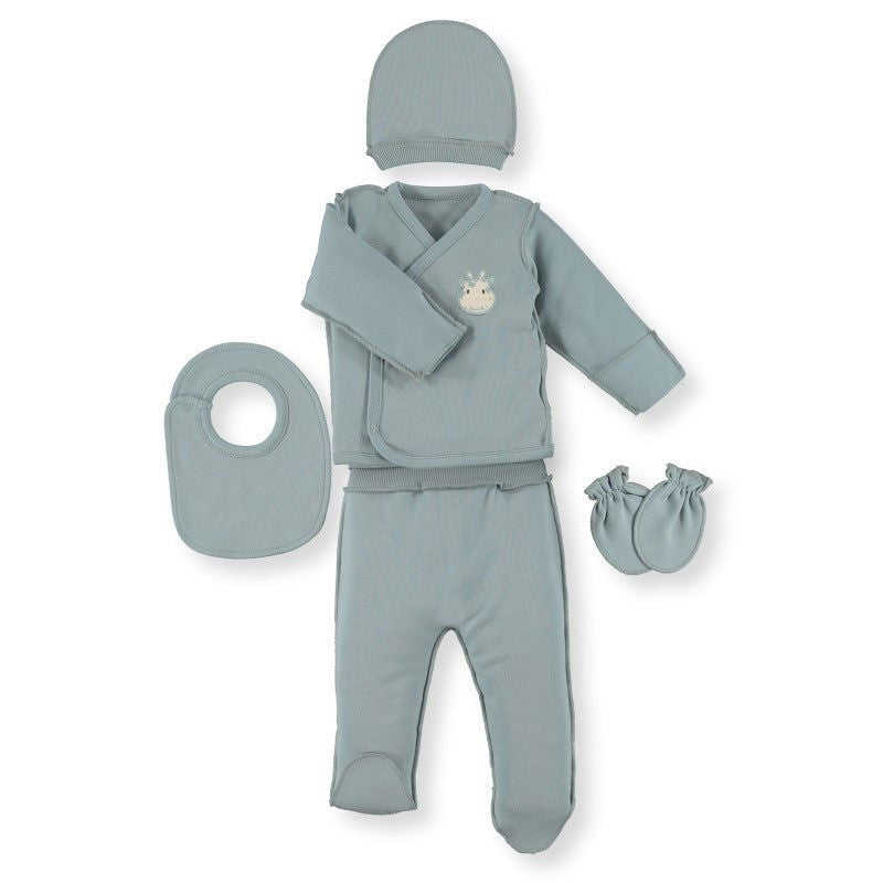 Z868 К-Кт 5Ч. Giraffe Син 0-3M --- BebeMama