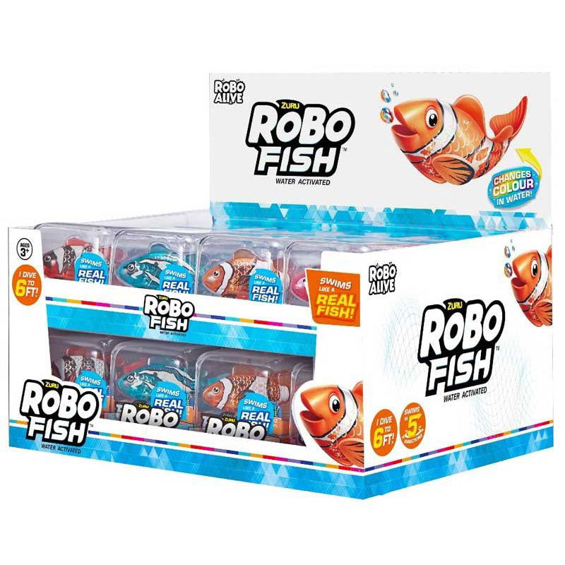 Zuru Robo Fish Интерактивна Рибка Асортимент --- BebeMama