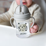Детска Чаша Със Силиконова Сламка 300 Ml Owl 0204 Akuku