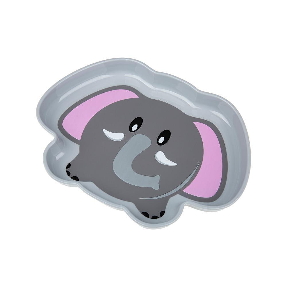 Детска Пластмасова Чиния За Хранене Elephant Akuku