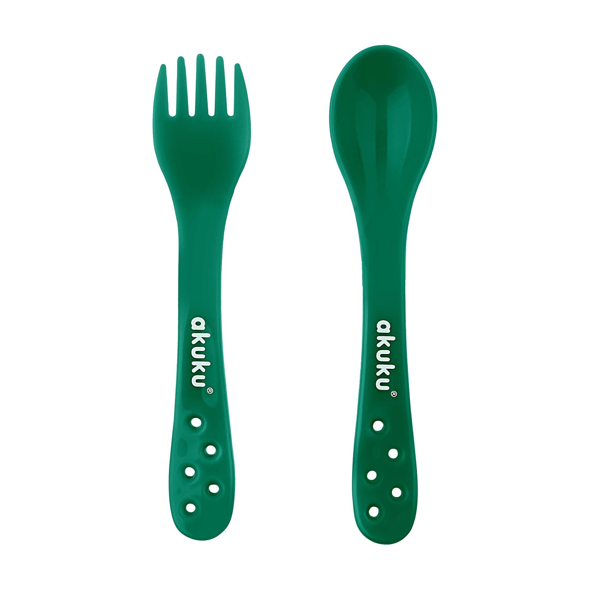 Комплект Прибори За Хранене Green 0074 Akuku