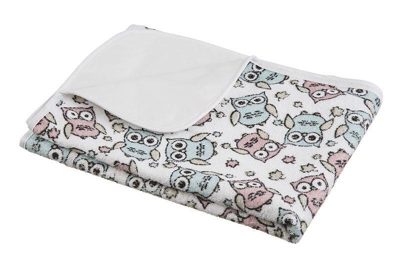 Мека Преносима Подложка За Повиване 70 50 См. Pastel Owls Akuku
