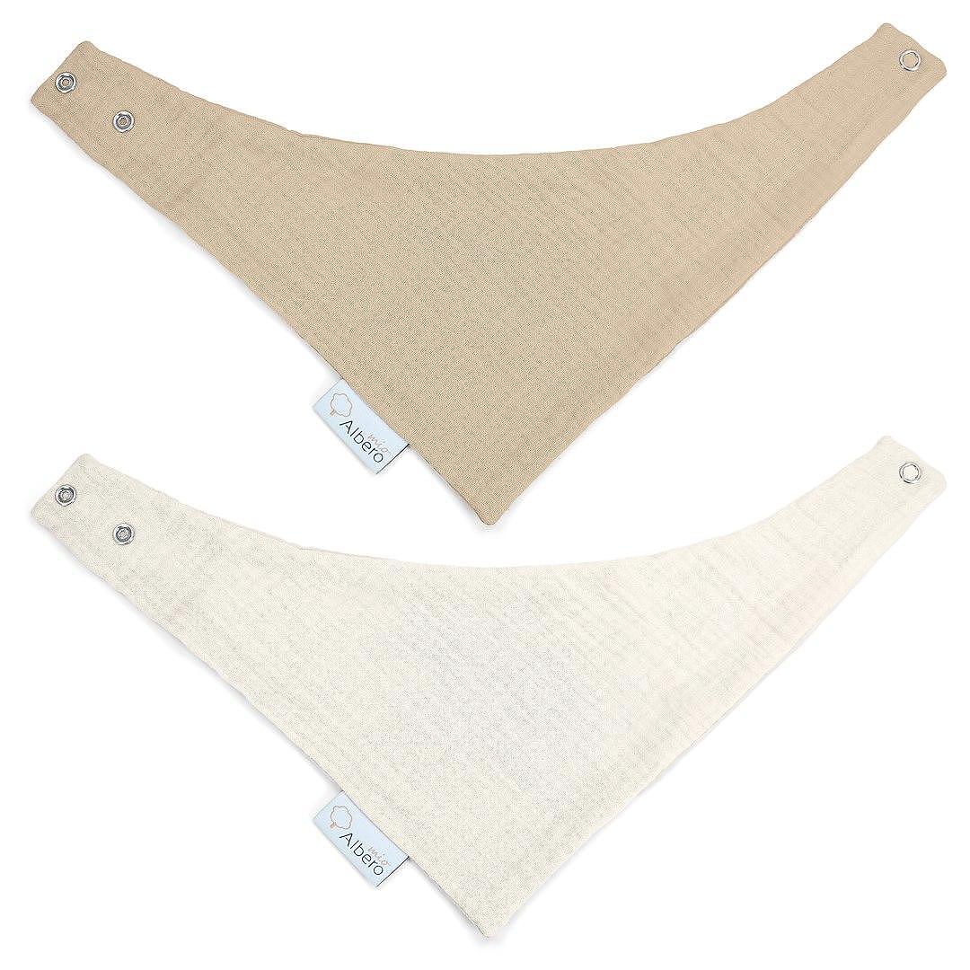 Бандана Муселин 2 Бр. Wm447 Biscuit Beige Albero Mio