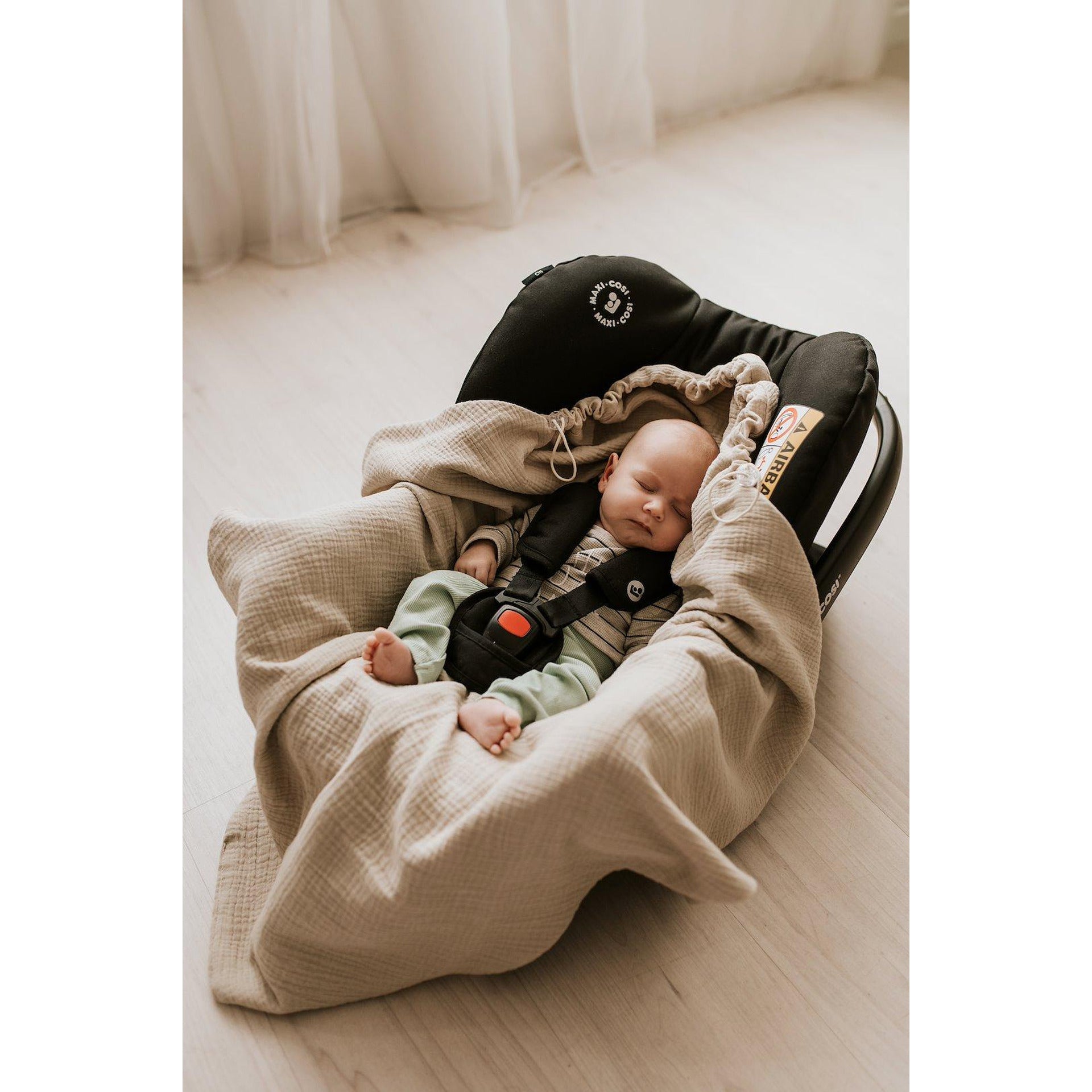 Бебешка Пелена За Изписване 2в1 Cc2 Beige Albero Mio
