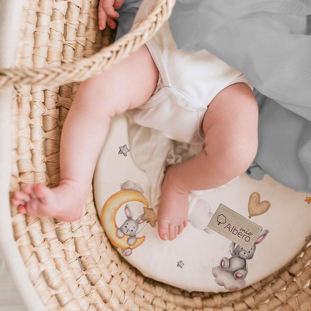 Чаршаф За Количка 2бр W420 Bunny Albero Mio