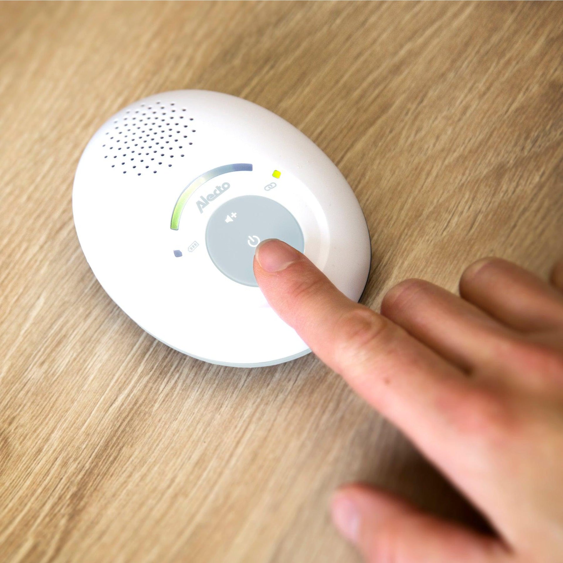 Бебефон Full Eco Dect White Blue Alecto