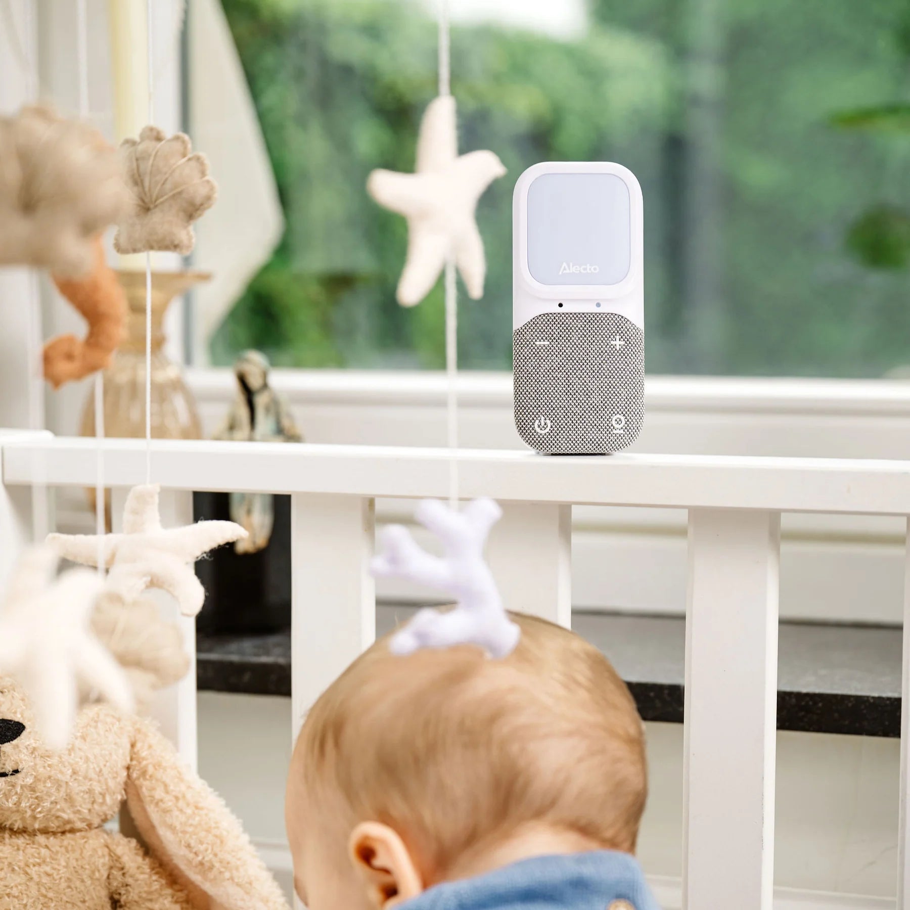 Бебефон Full Eco Dect White Grey Light Dbx135 Alecto
