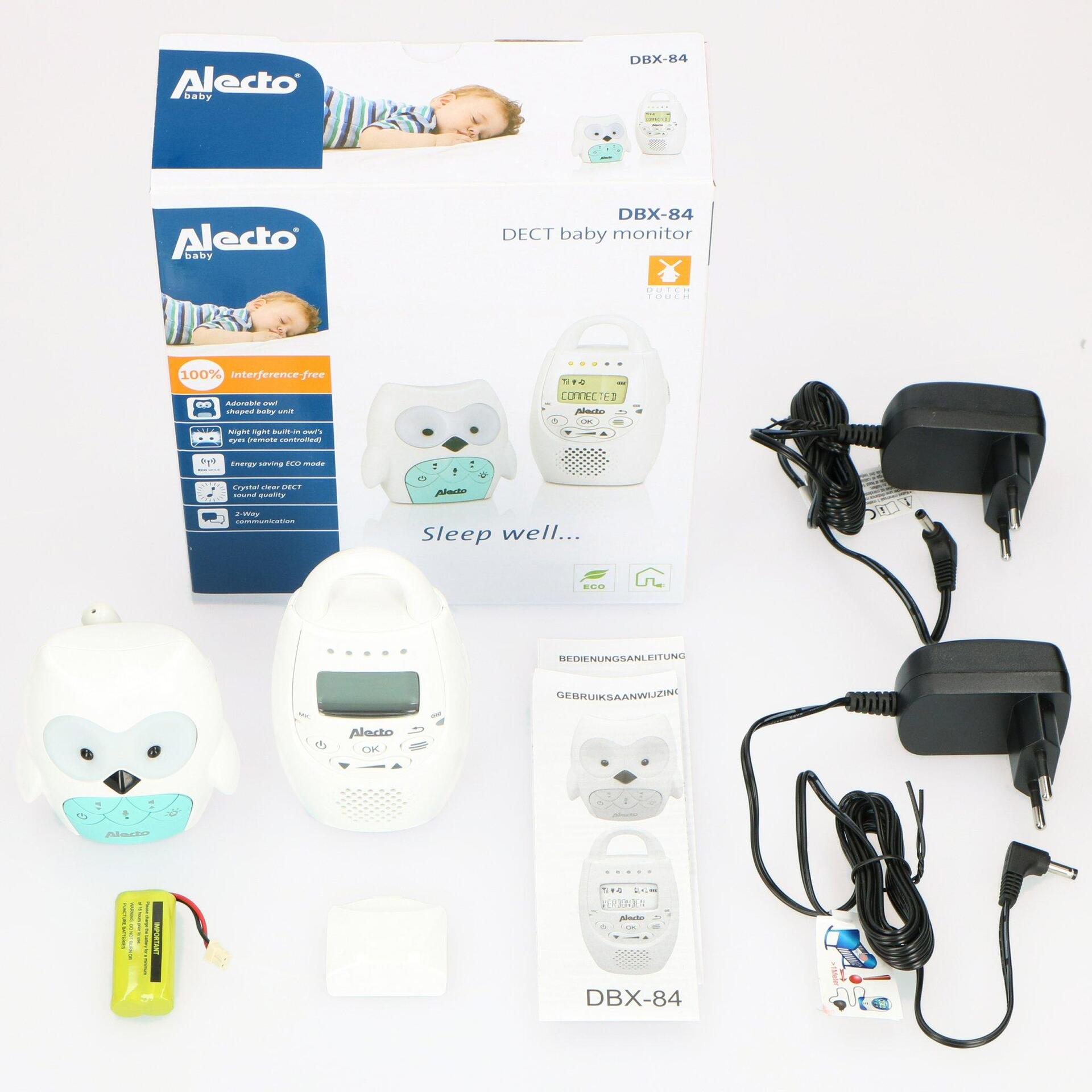 Бебефон Owl Dect White Mint Dbx 84 Alecto