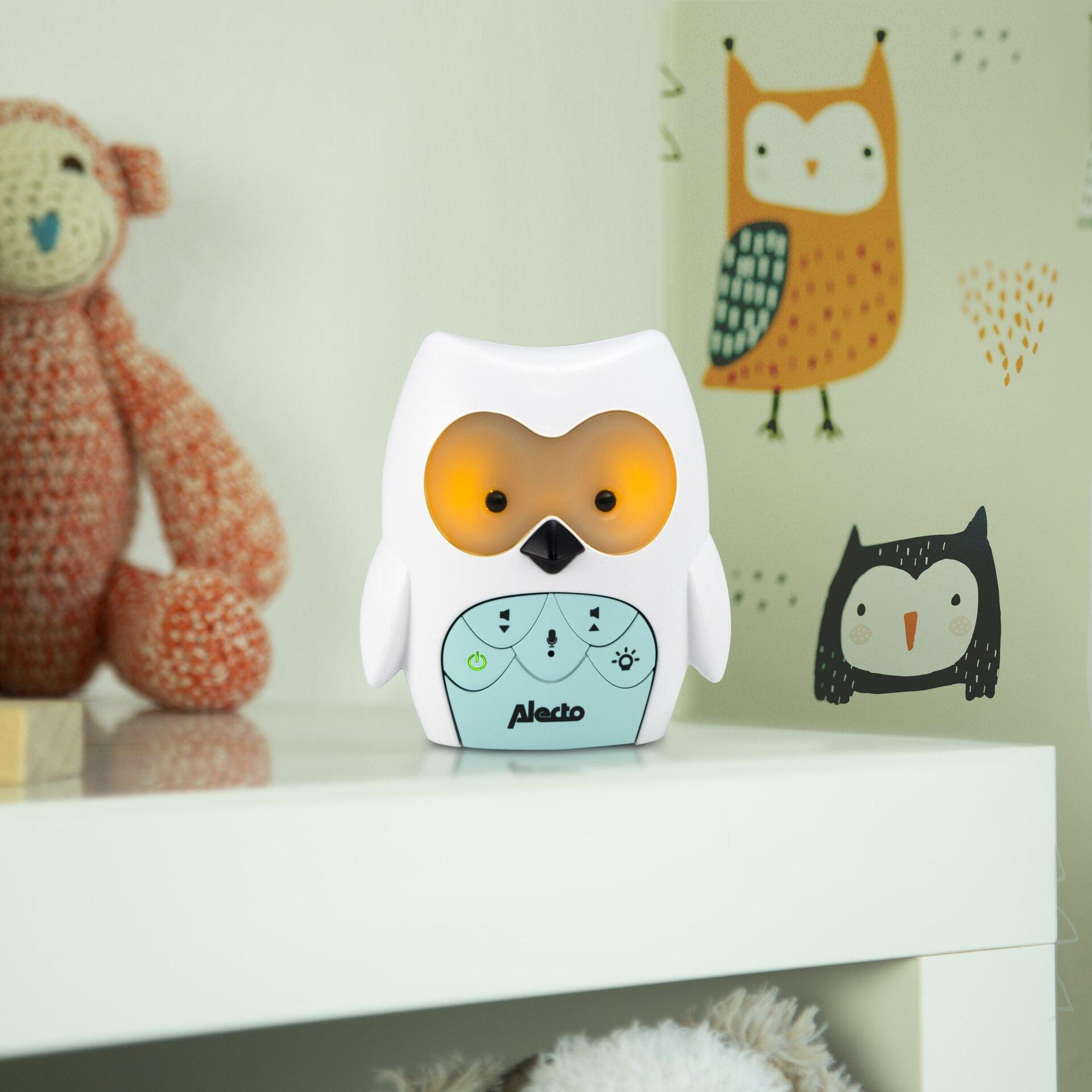 Бебефон Owl Dect White Mint Dbx 84 Alecto