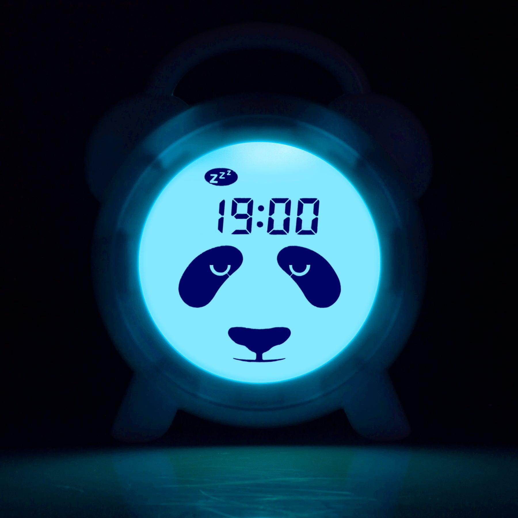 Детска Нощна Лампа С Часовник Sleep Trainer Panda Alecto
