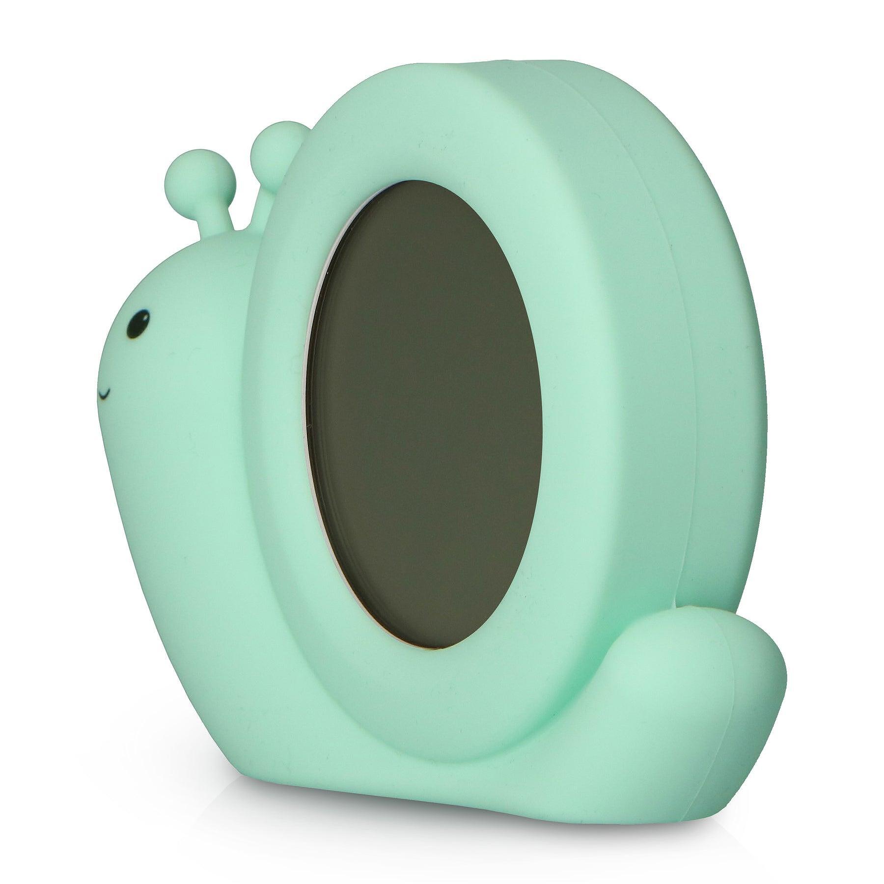 Детска Нощна Лампа С Часовник Sleep Trainer Simon Mint Green Alecto