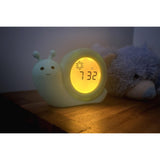 Детска Нощна Лампа С Часовник Sleep Trainer Simon Mint Green Alecto