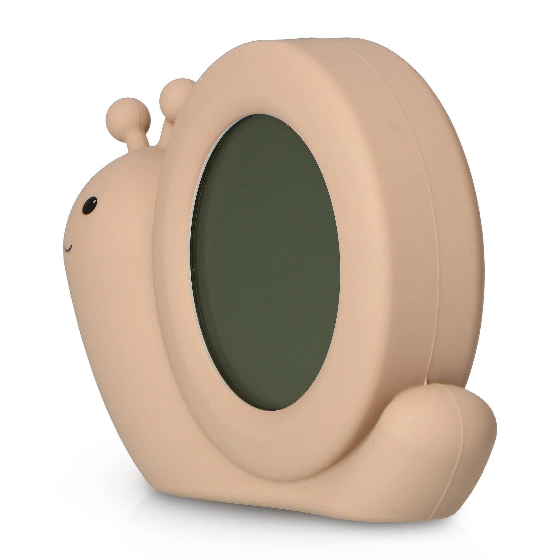 Детска Нощна Лампа С Часовник Sleep Trainer Simon Taupe Alecto