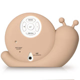 Детска Нощна Лампа С Часовник Sleep Trainer Simon Taupe Alecto