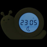 Детска Нощна Лампа С Часовник Sleep Trainer Simon Taupe Alecto
