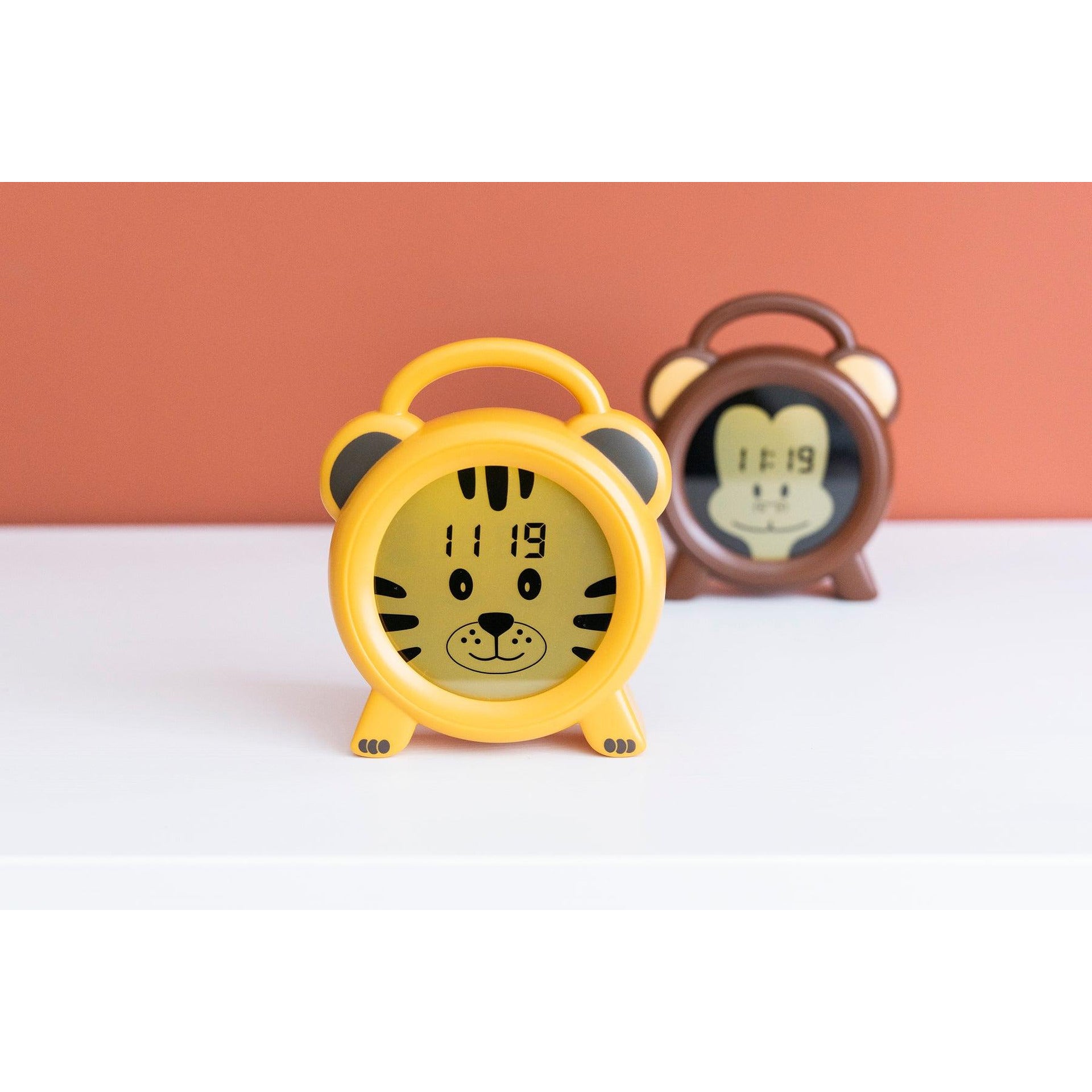 Детска Нощна Лампа С Часовник Sleep Trainer Tiger Alecto