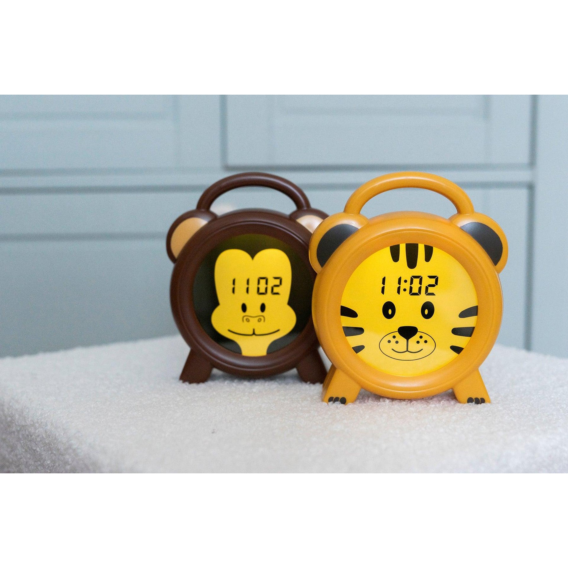 Детска Нощна Лампа С Часовник Sleep Trainer Tiger Alecto