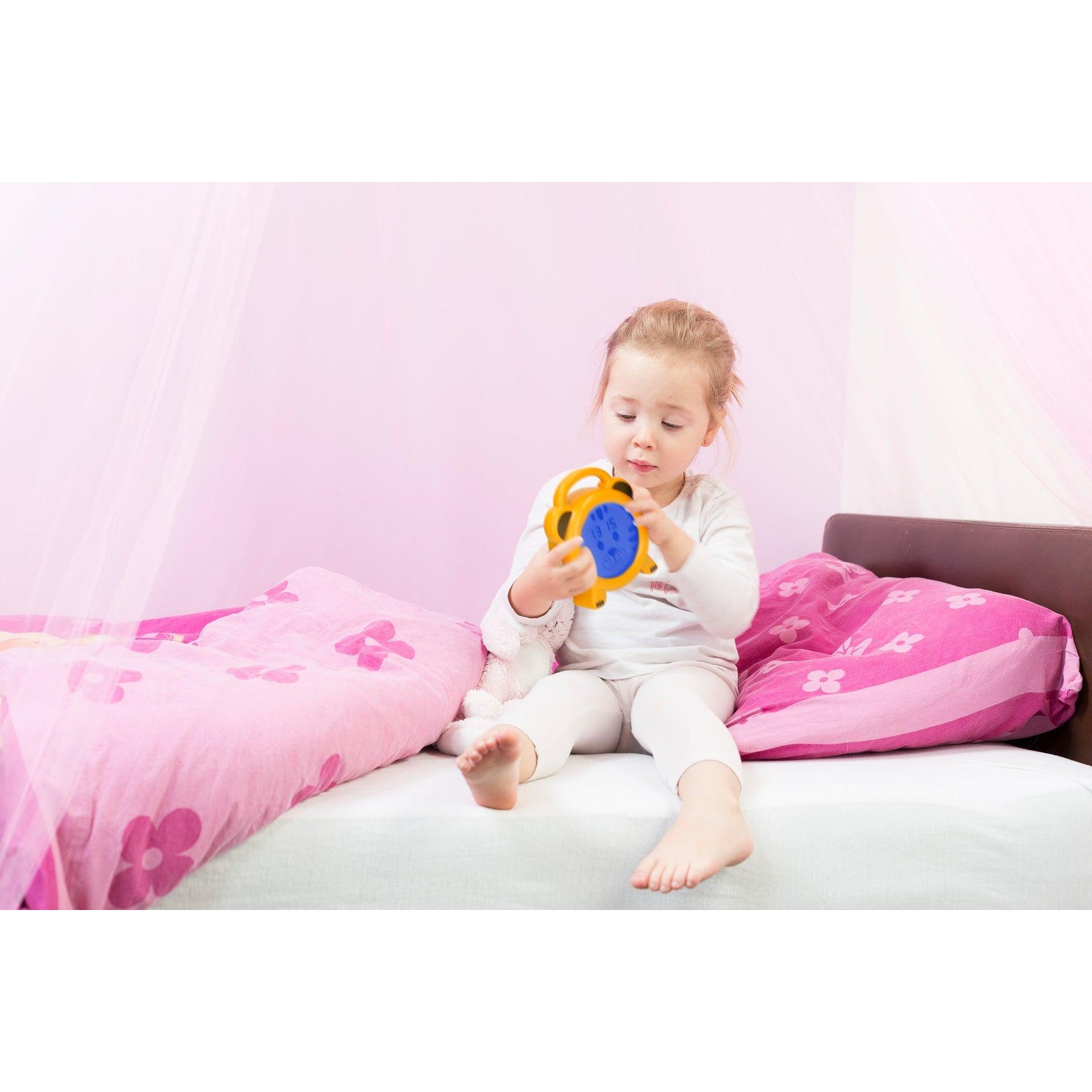 Детска Нощна Лампа С Часовник Sleep Trainer Tiger Alecto