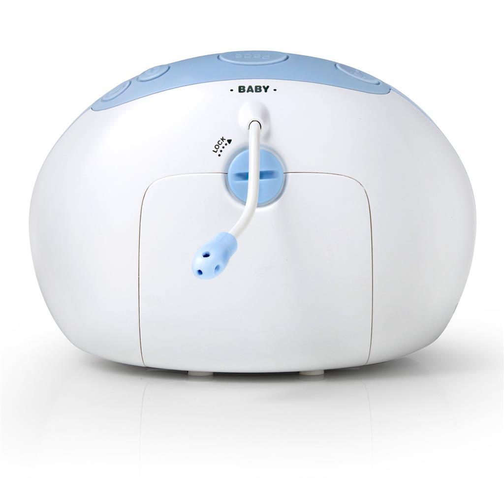 Бебефон С Дигитален Дисплей Full Eco Dect White Anthracite Dbx 88 Alecto