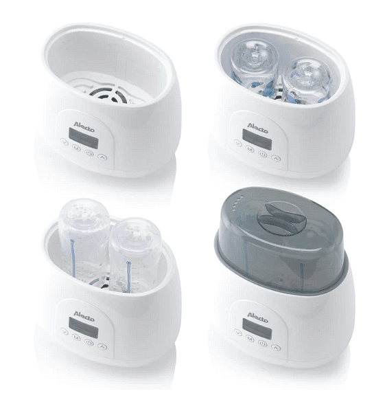 Дигитален Двоен Нагревател За Бутилки Bw700twin White Alecto