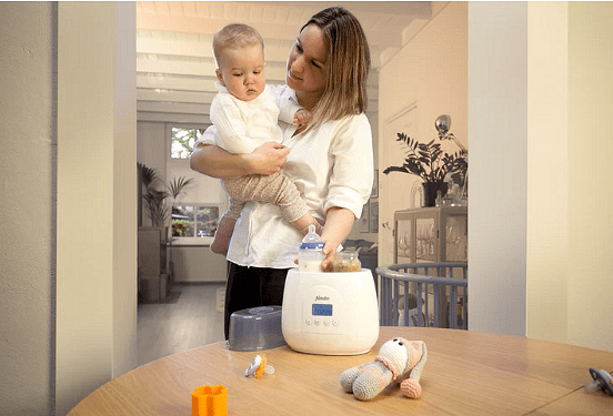 Дигитален Двоен Нагревател За Бутилки Bw700twin White Alecto