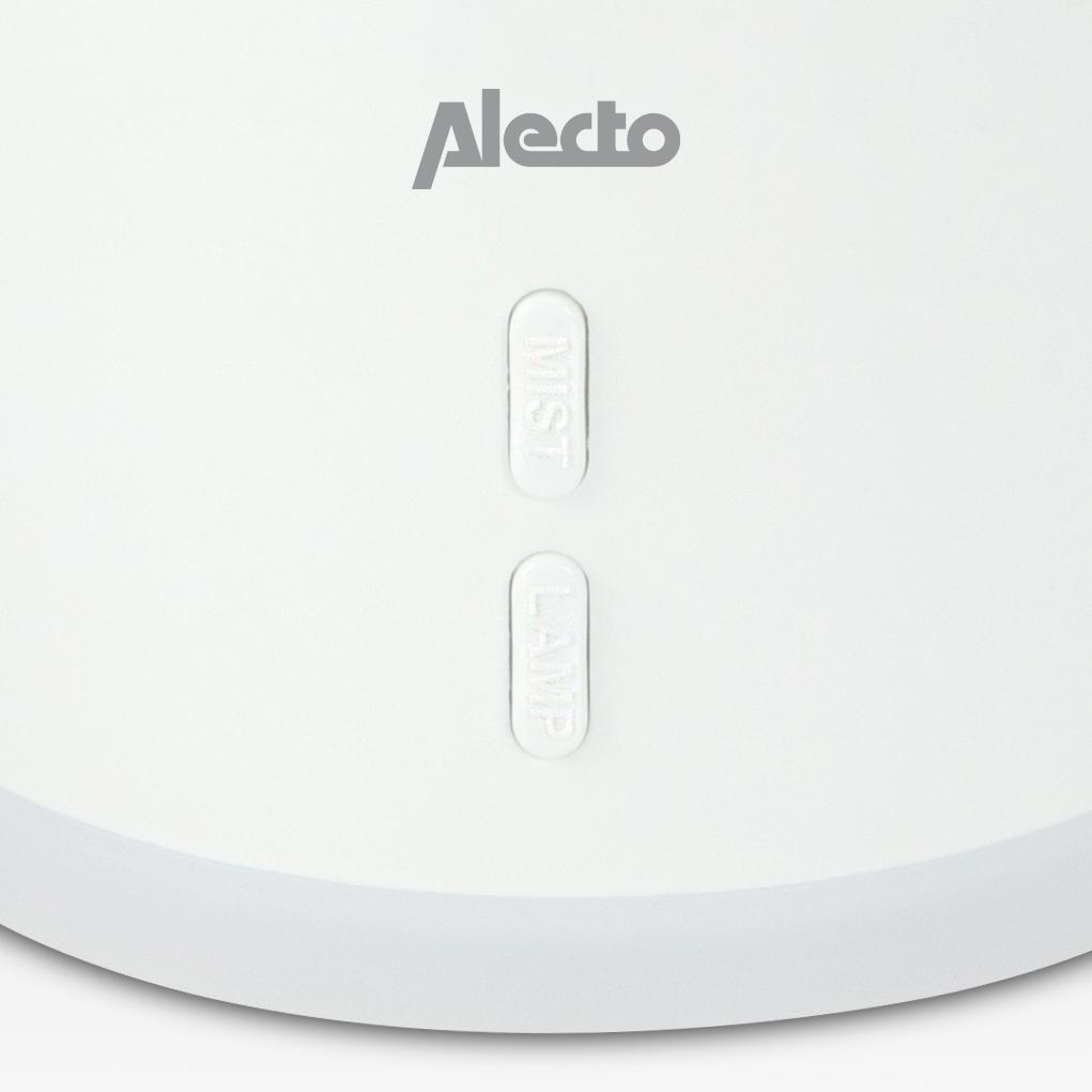 Ултразвуков Овлажнител За Въздух За Детска Стая White Bc 24 Alecto