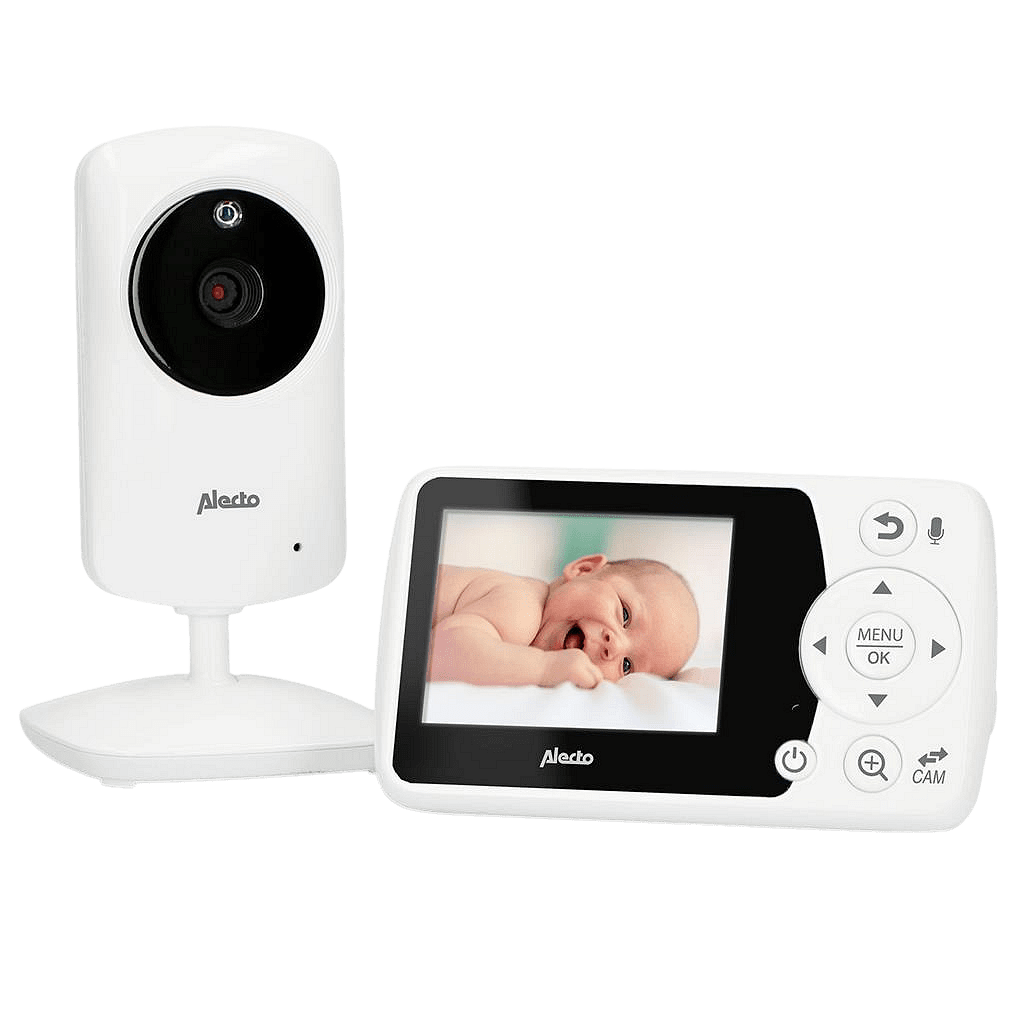 Видеофон За Бебе 2.4" White Dvm 64 Alecto