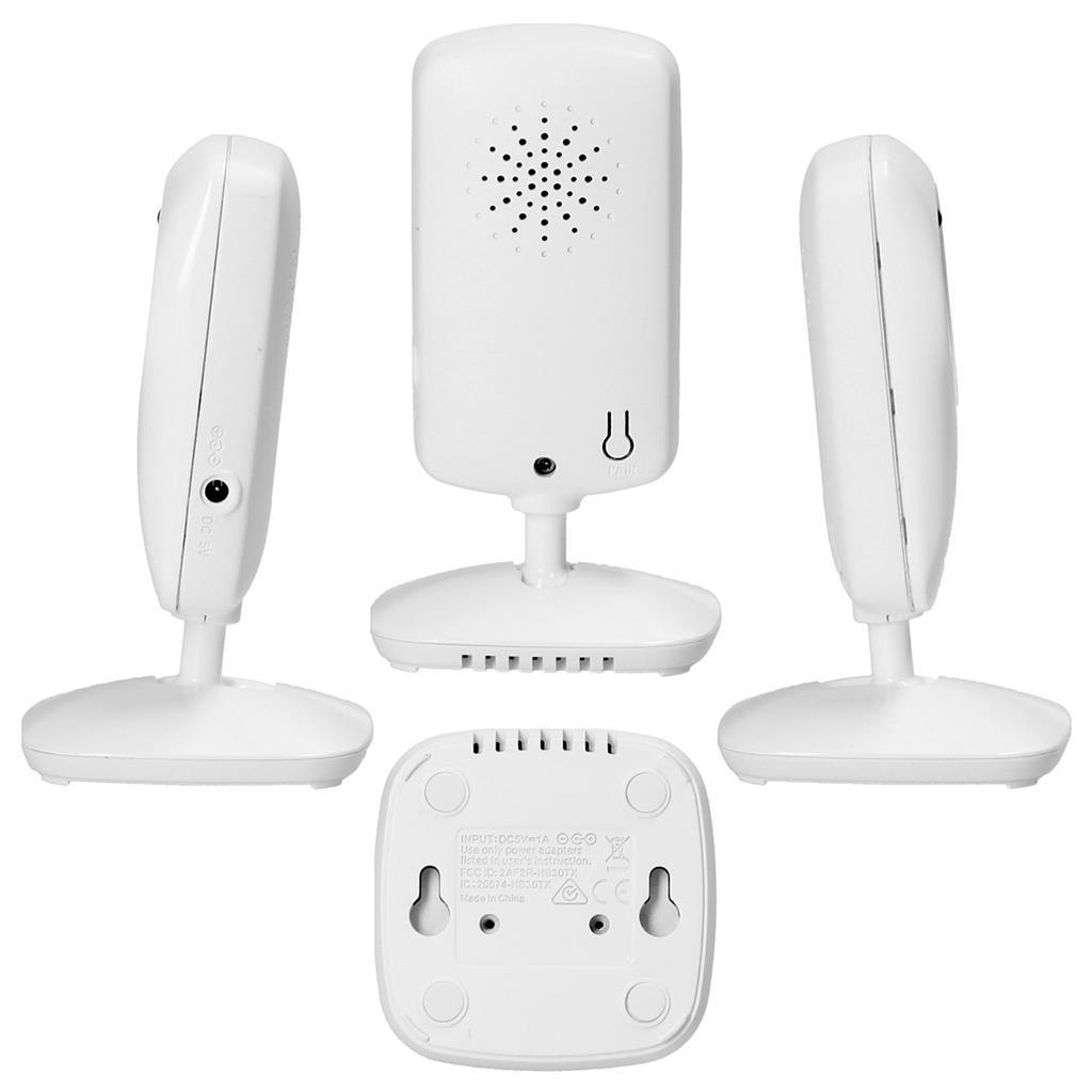 Видеофон За Бебе 2.4" White Dvm 64 Alecto
