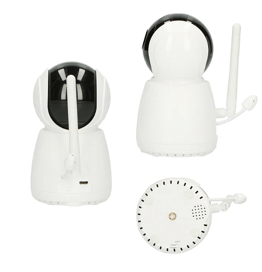 Видеофон За Бебе 5" С Цветен Дисплей Dvm 275 И 2 Камери Dvm 275c White Alecto
