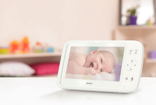 Видеофон За Бебе 5" С Цветен Дисплей Dvm 275 И 2 Камери Dvm 275c White Alecto
