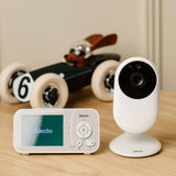 Видеофон За Бебе С 2.8" Цветен Дисплей White Grey Dvm2028 Alecto