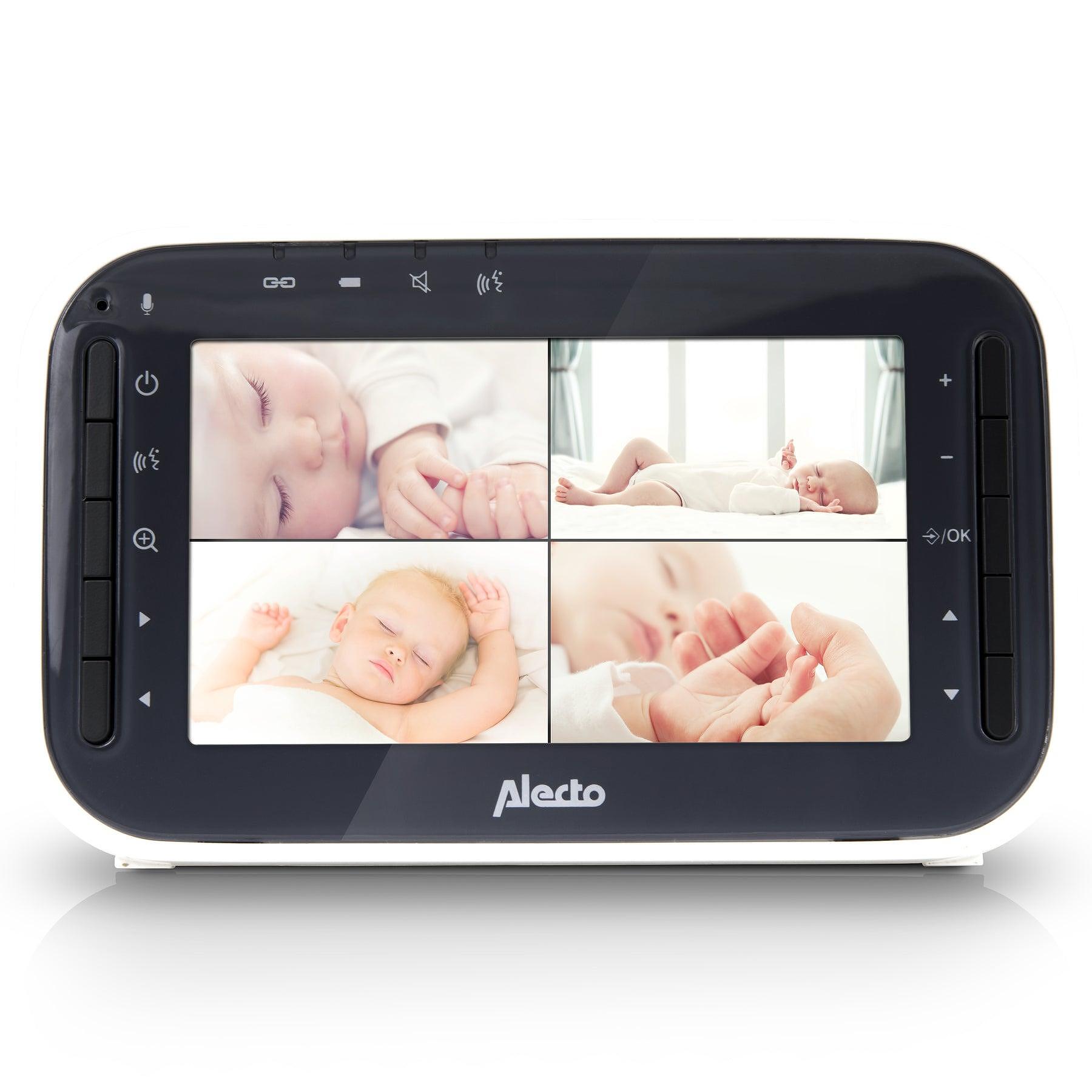 Видеофон За Бебе С 4.3" Цветен Дисплей White Anthracite Alecto
