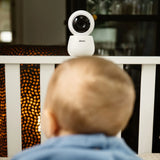 Видеофон За Бебе С 4.3" Hd Цветен Дисплей White Dvm2043 Alecto
