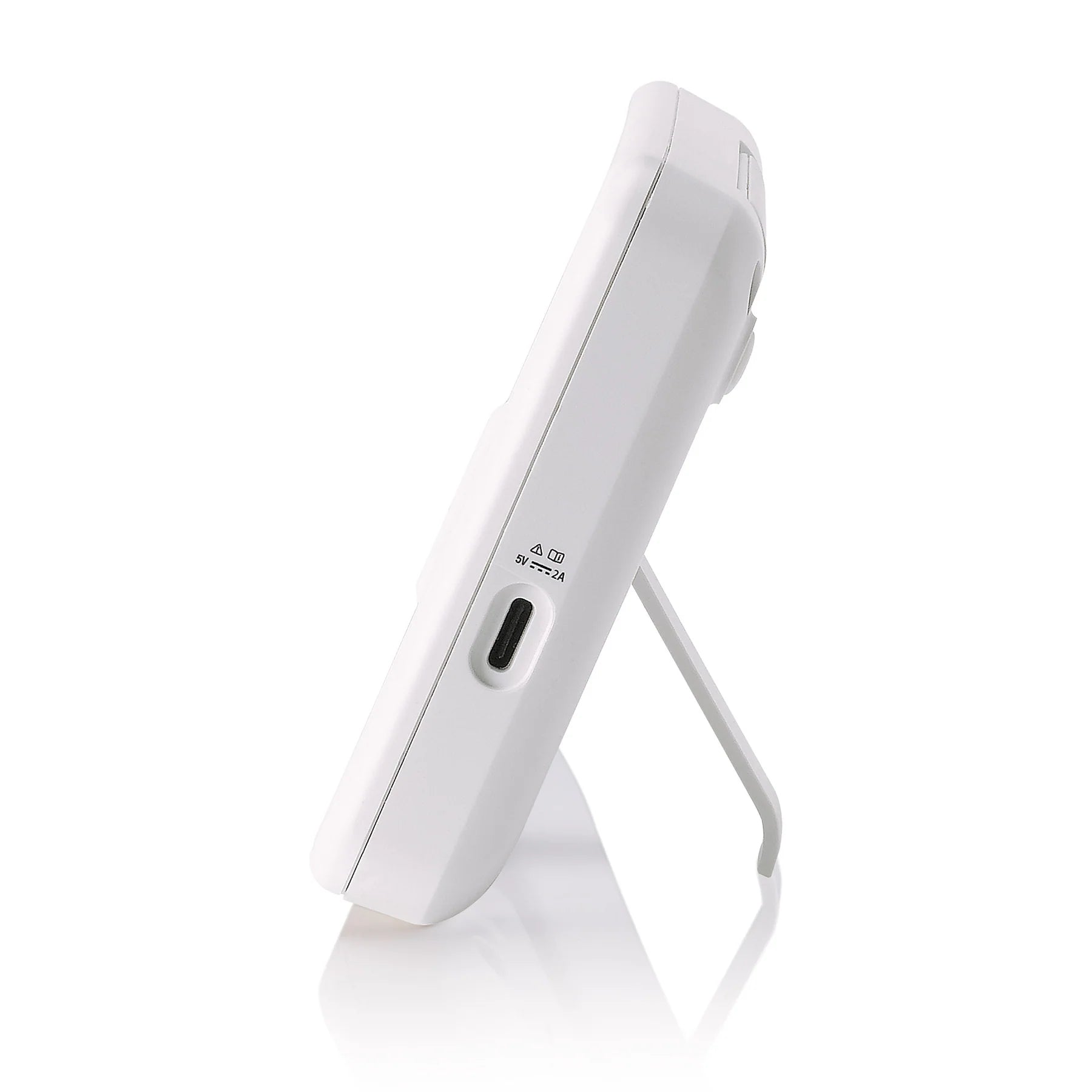 Видеофон За Бебе С 5" Hd Цветен Дисплей White Dvm2050 Alecto