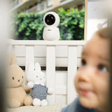 Видеофон За Бебе С 5" Hd Цветен Дисплей White Dvm2050 Alecto