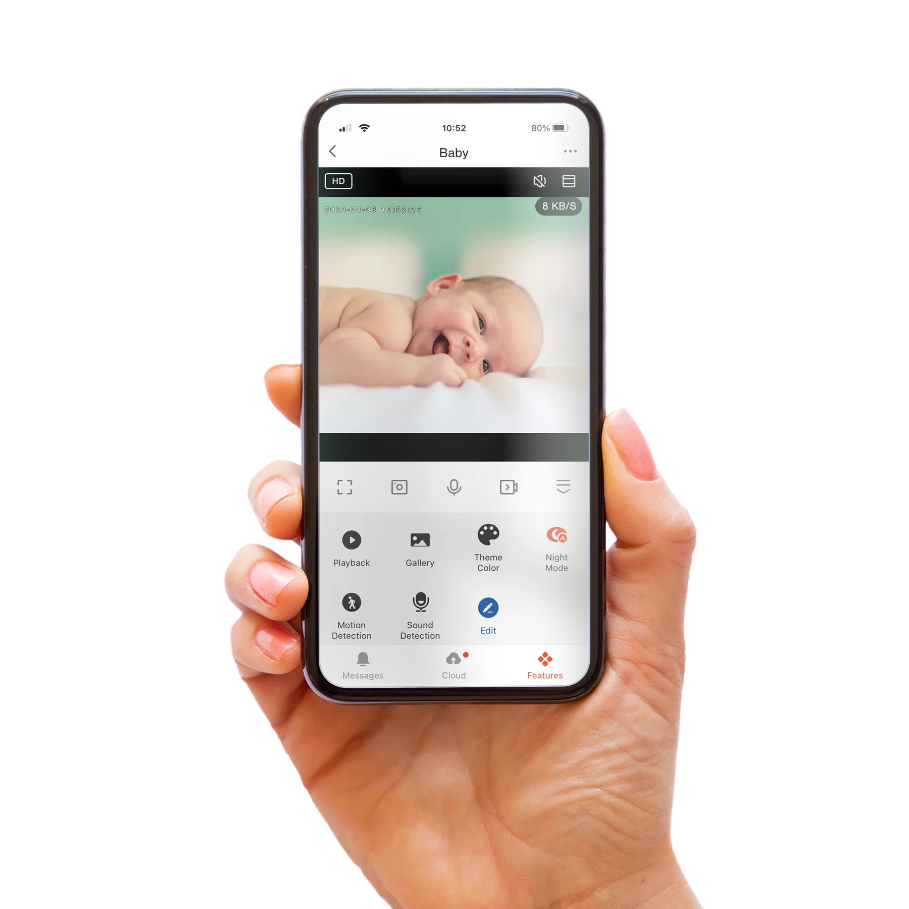 Wi Fi Камера Smartbaby5bk Black Alecto