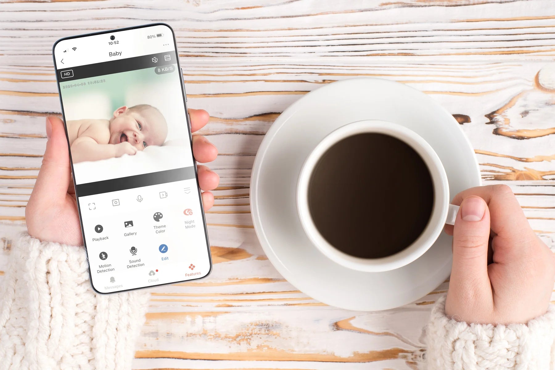 Wi Fi Камера Smartbaby5bk Black Alecto
