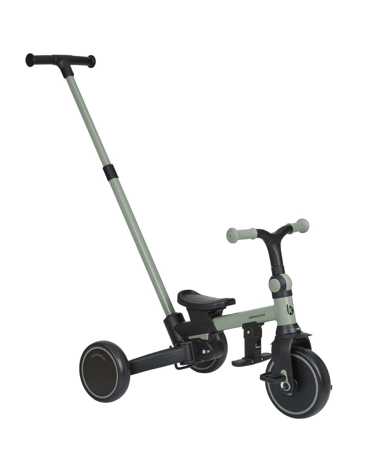 Триколка 8в1 Aluma Army Green Kikkaboo